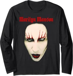 Big Face Red Lips Longsleeve Shirt