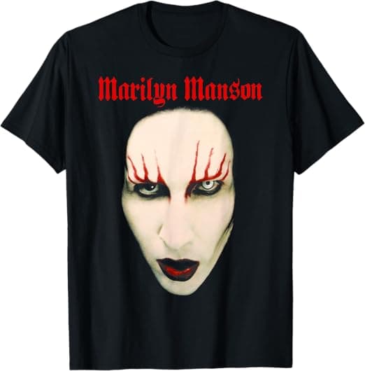 Big Face Red Lips T-Shirt