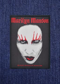 Marilyn Manson Face Patch