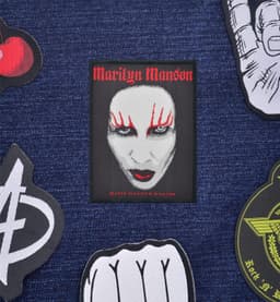 Marilyn Manson Face Patch
