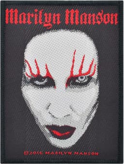 Marilyn Manson Face Patch