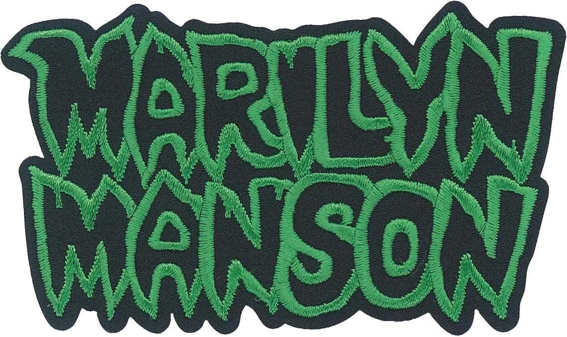 Marilyn Manson Logo Patch